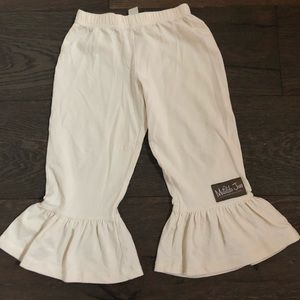 Matilda Jane ruffle Capri pants